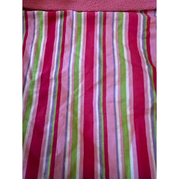 Build A Bear Workshop Striped Pattern Fleece Stuffed Animal Sleeping Bag Pink - Picture 4 of 11